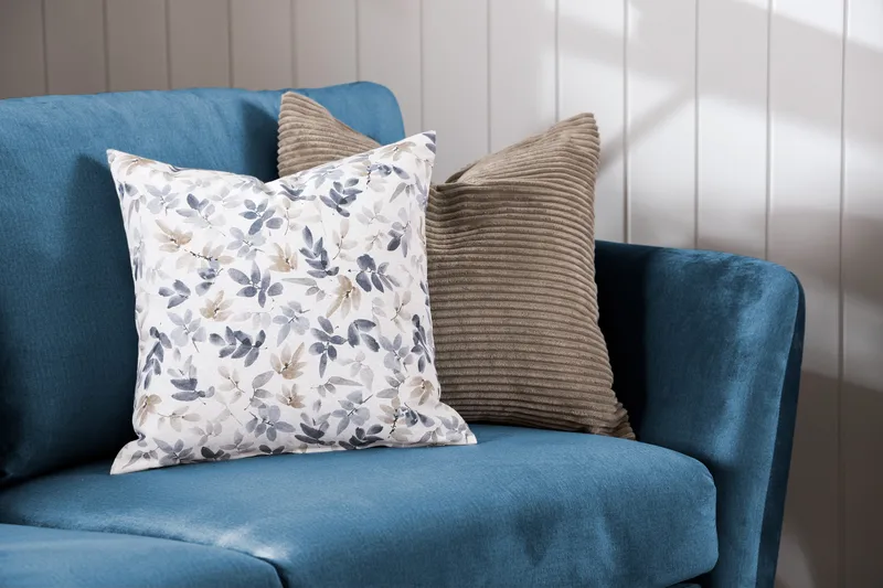 Trend Soffgrupp 3-sits + 2-sits Sammetssoffa - Blå - Products - Möbler - Soffa - Soffgrupp