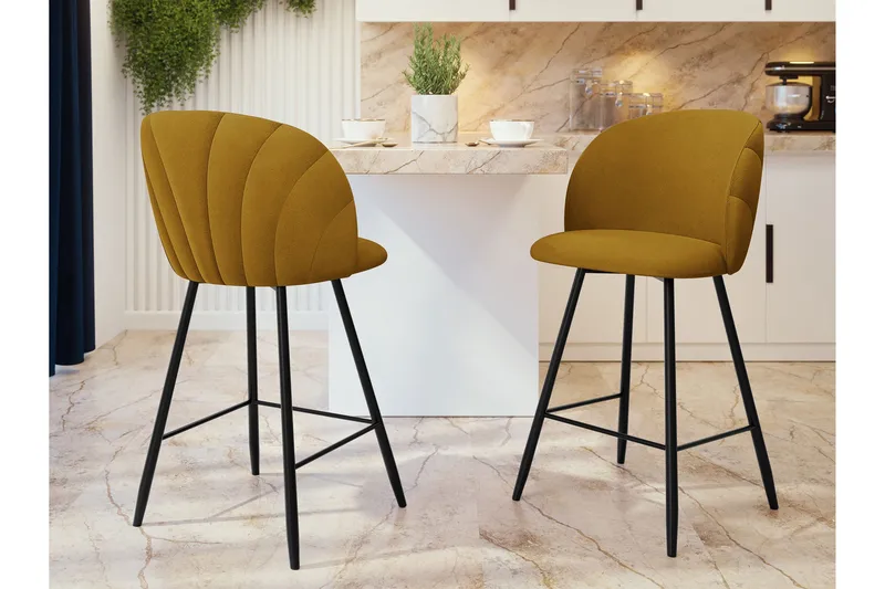 Aikka Barstol 105 cm - Gul - Products - Möbler - Fåtölj & stolar - Barstol & barpall