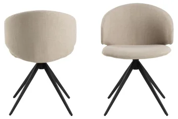 Alrakis Matstol - Beige - Products - Möbler - Fåtölj & stolar - Matstol & köksstol