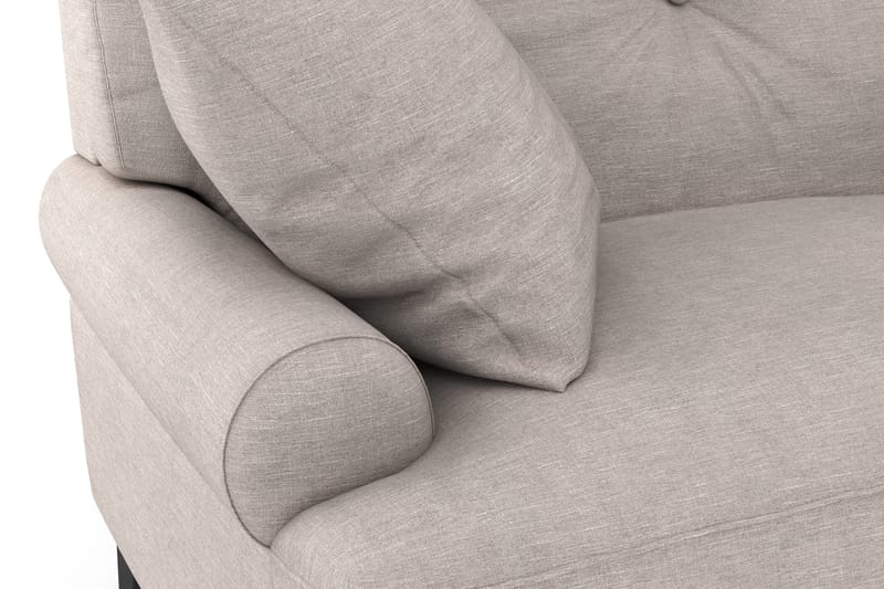Andrew Loveseat - Beige/Krom - Products - Möbler - Fåtölj & stolar - Fåtölj