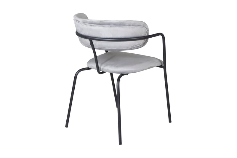 Arrow Fåtölj - Grå/Svart - Products - Möbler - Fåtölj & stolar - Matstol & köksstol