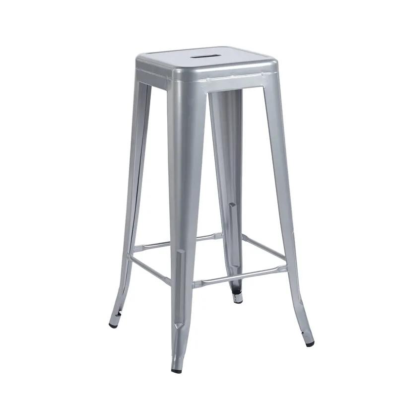 Barstol Iris i Metall Sitthöjd 77 cm, Metallfärgad