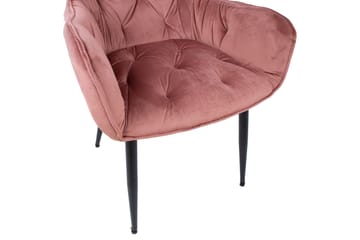 Brita Stol 61x57x83 cm Rosa - Products - Möbler - Fåtölj & stolar - Karmstol