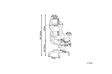Brunnevik Gamingstol - Gul - Products - Möbler - Fåtölj & stolar - Gamingstol
