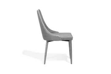 Camino Stol Set Om 2 St - Grå - Products - Möbler - Fåtölj & stolar - Matstol & köksstol