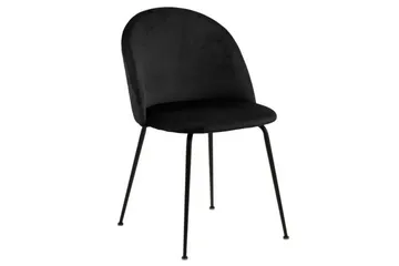 Caversfield Matstol - Svart - Products - Möbler - Fåtölj & stolar - Matstol & köksstol