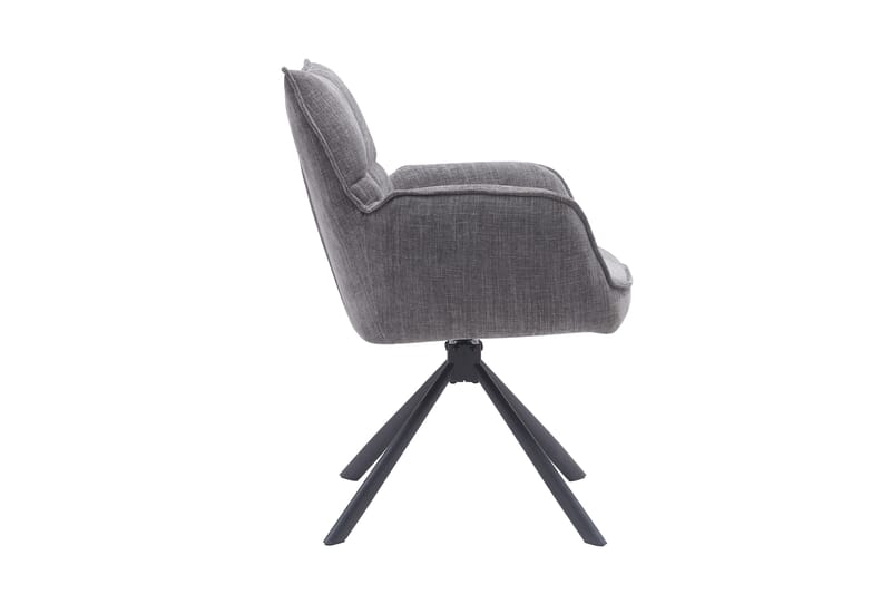 Demetrius Karmstol - Antracit - Products - Möbler - Fåtölj & stolar - Karmstol