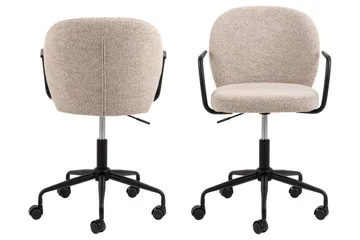 Dursun Kontorsstol - Beige - Products - Möbler - Fåtölj & stolar - Kontorsstol & skrivbordsstol