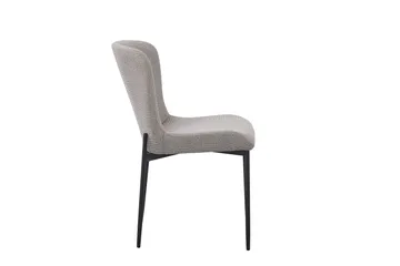 Elsie Matstol - Ljusgrå - Products - Möbler - Fåtölj & stolar - Matstol & köksstol