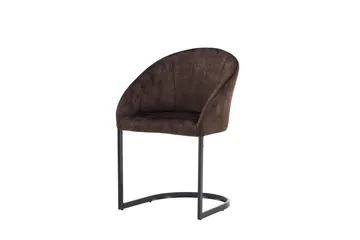 Evening Matstol - Mörkbrun - Products - Möbler - Fåtölj & stolar - Matstol & köksstol