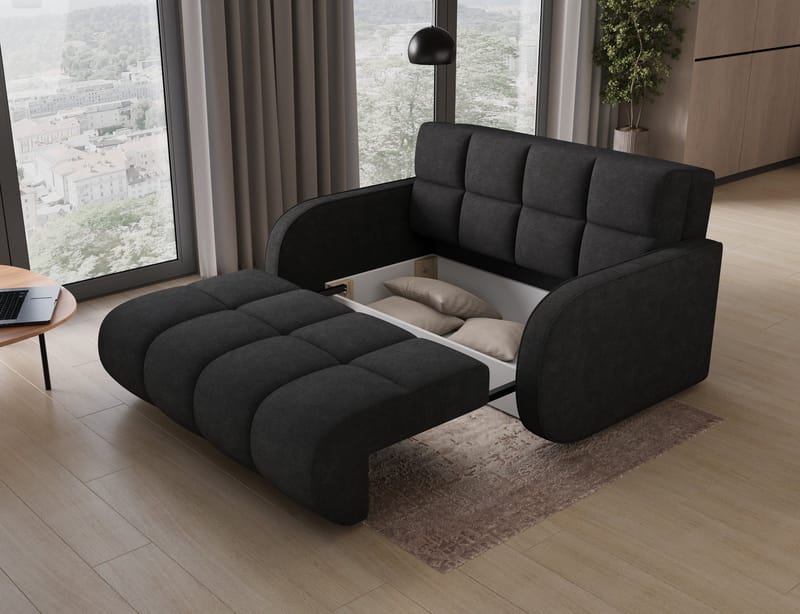 Deverio 2-sits Bäddsoffa med förvaring - Poco 10 - Products - Möbler - Fåtölj & stolar - Fåtölj - Bäddfåtölj