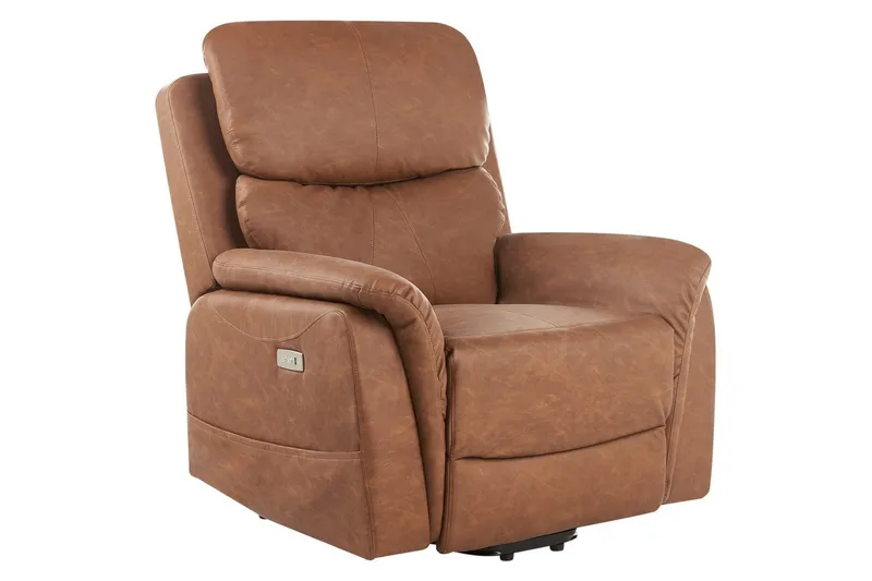 Elektrisk reclinerfåtölj Glorie Brun - Brun - Products - Möbler - Fåtölj & stolar - Fåtölj - Massagestol & massagefåtölj