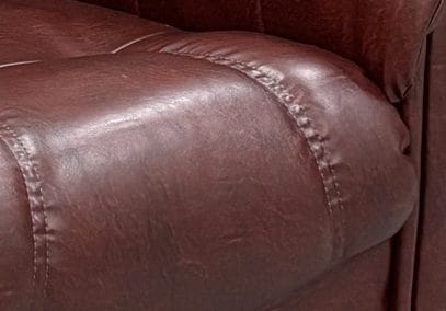 Fåtölj oxblod PU - Rom - Oxblod - Products - Möbler - Fåtölj & stolar - Fåtölj - Clubfåtölj