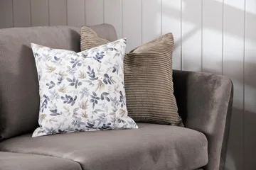 Trend Fåtölj med Fotpall - Mullvad Sammet - Products - Möbler - Fåtölj & stolar - Fåtölj - Fåtölj med fotpall