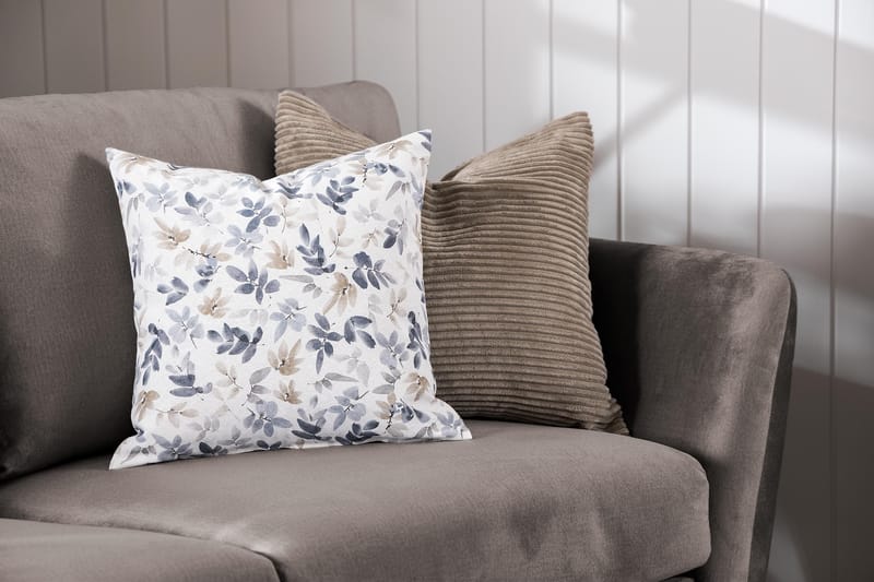 Trend Fåtölj med Fotpall - Mullvad Sammet - Products - Möbler - Fåtölj & stolar - Fåtölj - Fåtölj med fotpall
