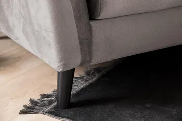 Trend Fåtölj med Fotpall - Mullvad Sammet - Products - Möbler - Fåtölj & stolar - Fåtölj - Fåtölj med fotpall