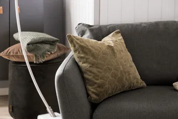 Trend Soffgrupp Fåtölj med Fotpall - Svart - Products - Möbler - Fåtölj & stolar - Fåtölj - Fåtölj med fotpall