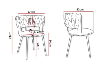 Garrick Karmstol - Grå - Products - Möbler - Fåtölj & stolar - Karmstol