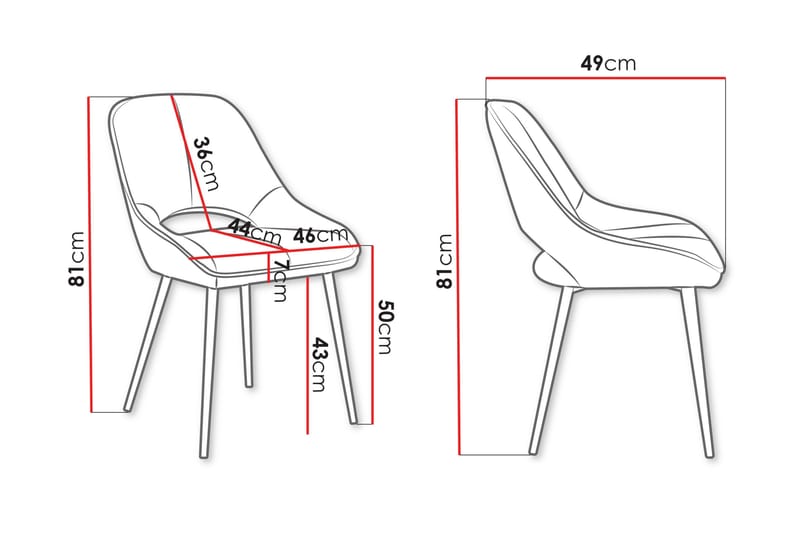 Garrick Matstol - Beige - Products - Möbler - Fåtölj & stolar - Matstol & köksstol