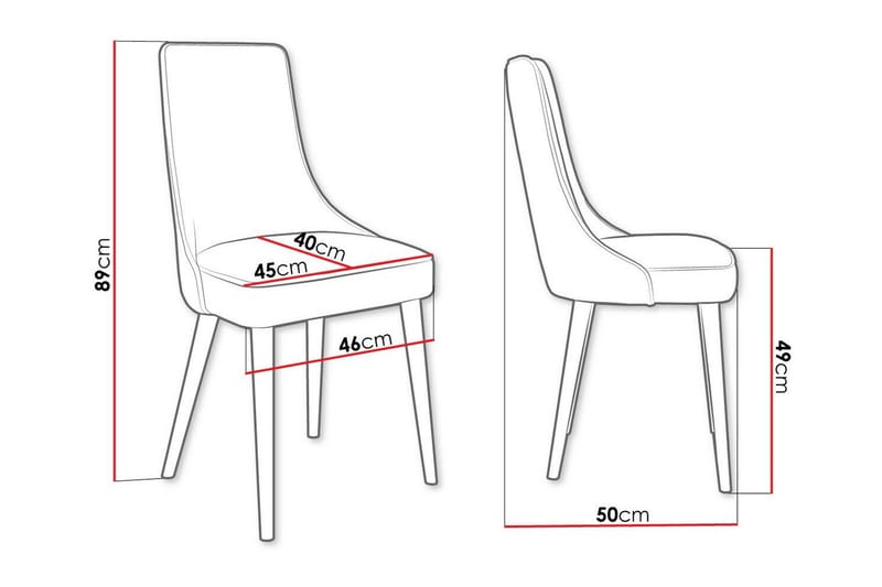 Glenarm Matstol - Products - Möbler - Fåtölj & stolar - Matstol & köksstol