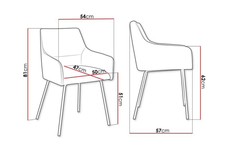 Glenarm Matstol - Products - Möbler - Fåtölj & stolar - Karmstol
