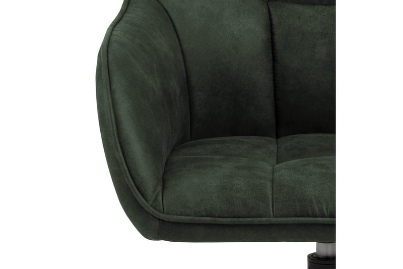 Harford Karmstol Spindelben - Grön/Matt Svart - Products - Möbler - Fåtölj & stolar - Karmstol