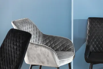 Hennebyn Matstol - Mörkgrå - Products - Möbler - Fåtölj & stolar - Matstol & köksstol