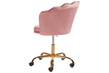 Kontorsstol Monticello Rosa/guld/svart - Rosa/guld/svart - Products - Möbler - Fåtölj & stolar - Kontorsstol & skrivbordsstol