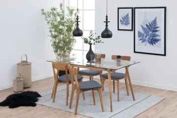 Luetta Matstol - Grå - Products - Möbler - Fåtölj & stolar - Matstol & köksstol