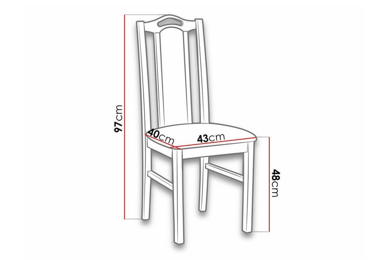 Lufti Matstol - Vit - Products - Möbler - Fåtölj & stolar - Matstol & köksstol