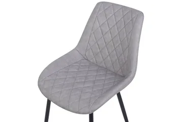 Maribel Stol Set Om 2 St - Grå - Products - Möbler - Fåtölj & stolar - Matstol & köksstol