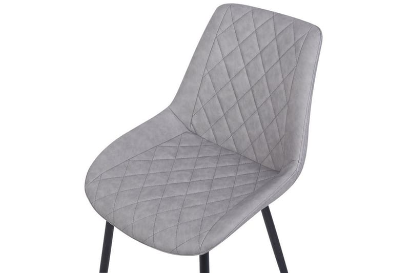 Maribel Stol Set Om 2 St - Grå - Products - Möbler - Fåtölj & stolar - Matstol & köksstol