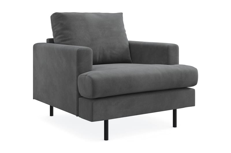 Menard Compact Fåtölj - Grå - Products - Möbler - Fåtölj & stolar - Fåtölj