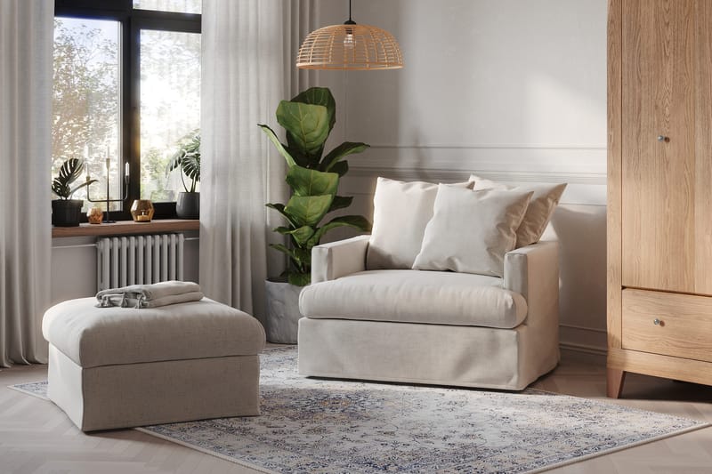 Menard Fåtölj Tvättbar & avtagbar klädsel - Beige - Products - Möbler - Fåtölj & stolar - Fåtölj