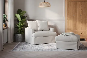 Menard Fåtölj Tvättbar & avtagbar klädsel - Beige - Products - Möbler - Fåtölj & stolar - Fåtölj