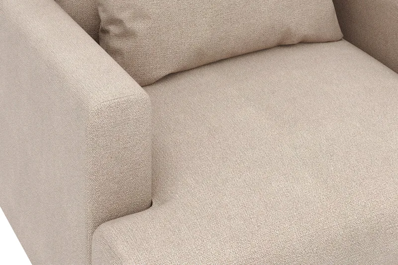 Menard Stor Fåtölj Tyg - Beige - Products - Möbler - Fåtölj & stolar - Fåtölj