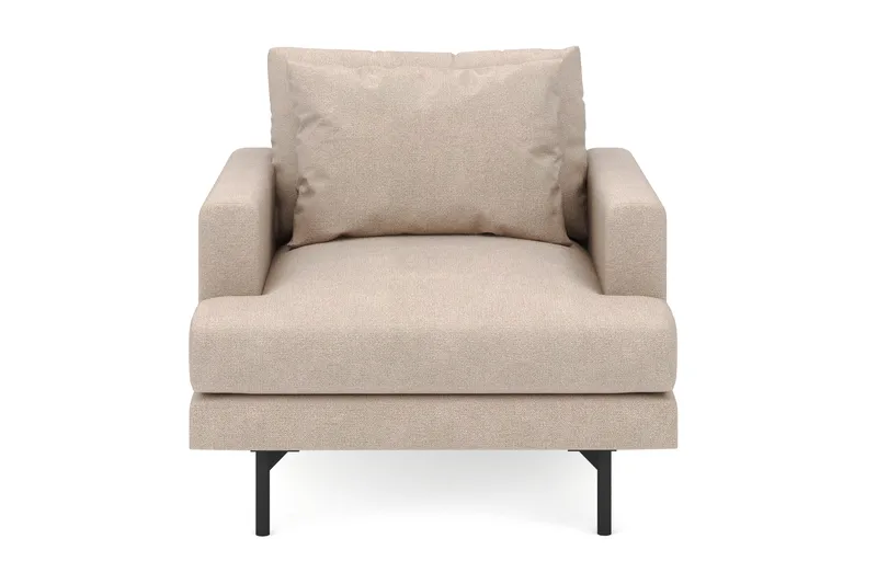 Menard Stor Fåtölj Tyg - Beige - Products - Möbler - Fåtölj & stolar - Fåtölj
