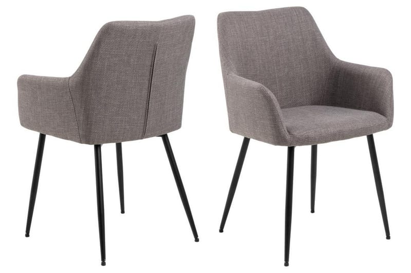 Nielsby Karmstol - Brun - Products - Möbler - Fåtölj & stolar - Karmstol