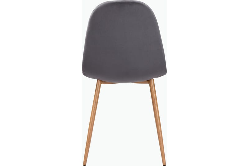 Oktoos Matstol - Antracit/Natur - Products - Möbler - Fåtölj & stolar - Matstol & köksstol