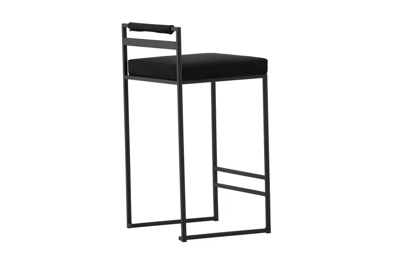 Opelika Barstol - Svart - Products - Möbler - Fåtölj & stolar - Barstol & barpall