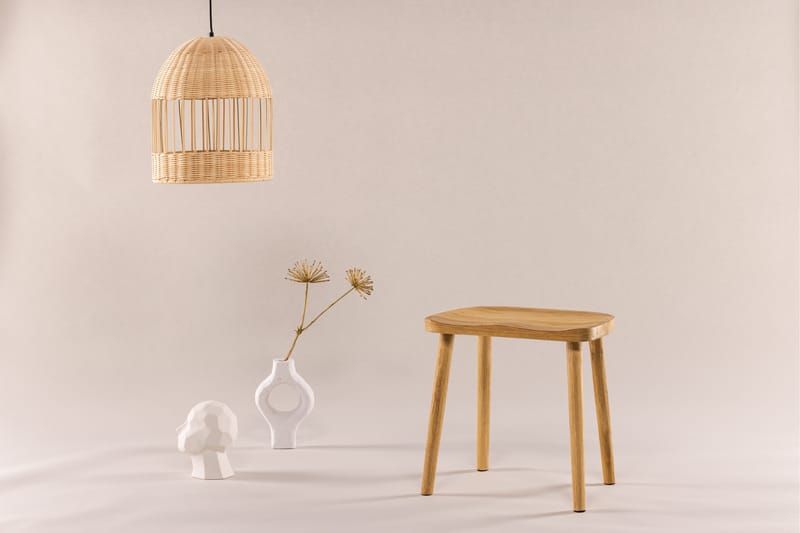 Orust Sittpall 45x31 cm - Vit - Products - Möbler - Fåtölj & stolar - Pall & puff