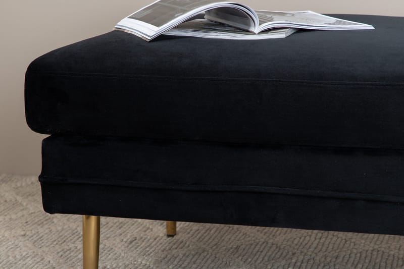 Boom Sittpuff - Svart - Products - Möbler - Fåtölj & stolar - Pall & puff - Sittpuff