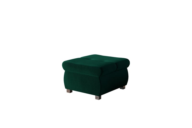 Cerys Fotpall 60 cm - Grön - Products - Möbler - Fåtölj & stolar - Pall & puff - Fotpallar