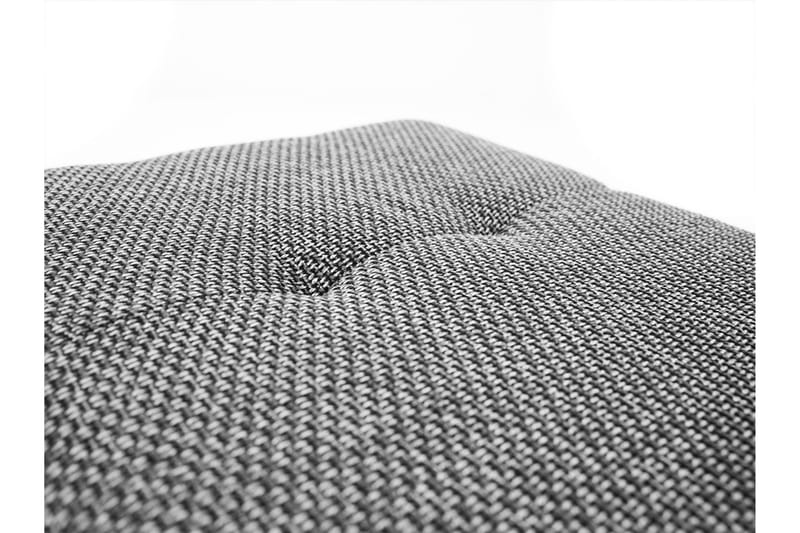 Cerys Fotpall 60 cm - Vit/Mörkgrå - Products - Möbler - Fåtölj & stolar - Pall & puff - Fotpallar