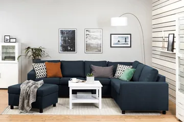 Crazy Fotpall med Förvaring 80x65 - Mörkblå - Products - Möbler - Fåtölj & stolar - Pall & puff - Fotpallar
