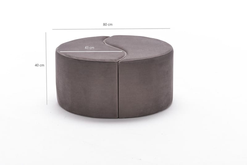 Etormay Sittpuff - Mink - Products - Möbler - Fåtölj & stolar - Pall & puff - Sittpuff