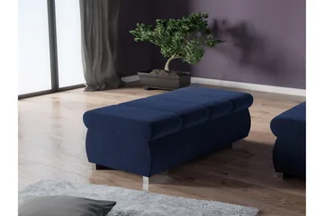 Gamal Fotpall 60 cm - Blå - Products - Möbler - Fåtölj & stolar - Pall & puff - Fotpallar