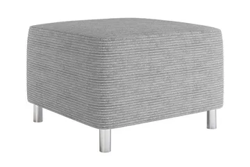 Kintore Fotpall 56 cm Light grey/Dark grey