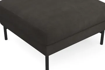 Menard Fotpall - Mörkgrå - Products - Möbler - Fåtölj & stolar - Pall & puff - Fotpallar