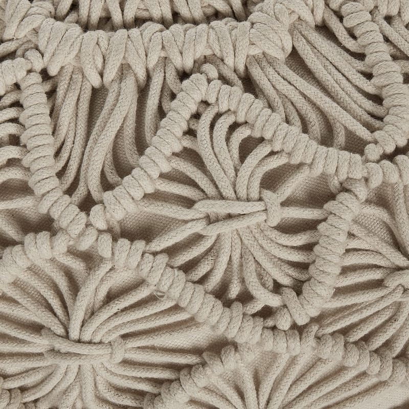 Puff Berkane - Beige/50x50x30 - Products - Möbler - Fåtölj & stolar - Pall & puff - Sittpuff